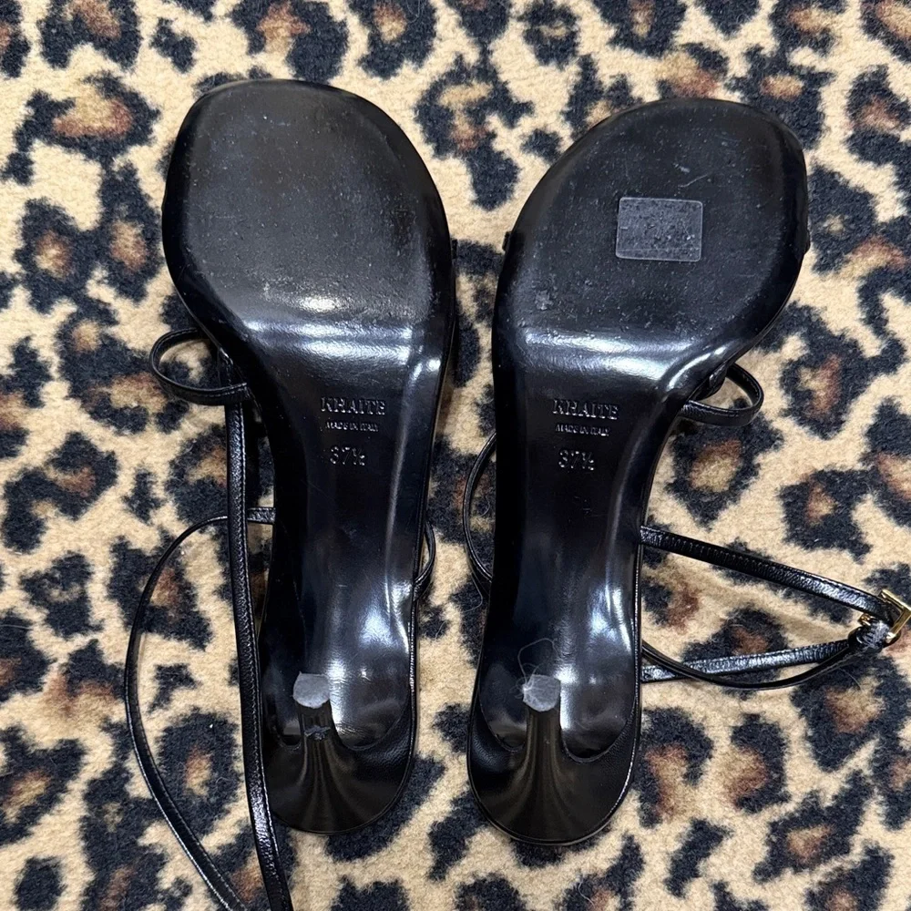 Khaite loop black Sandals - Picture 2 of 3